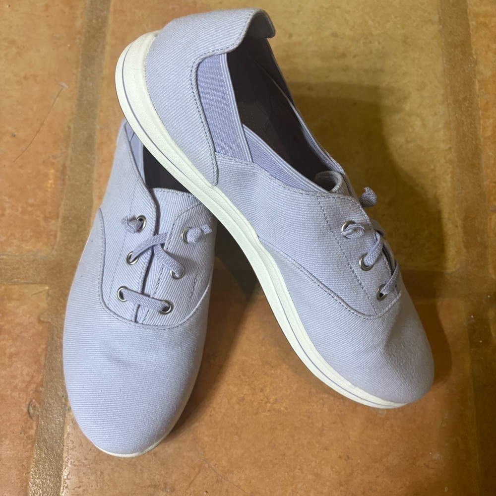 Clark Cloudstepper Breeze Ave Sneakers 10M Lilac